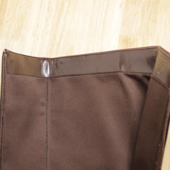 Anne Klein Maemmie Leather Riding Boots 7.5 - Picture 13 of 13